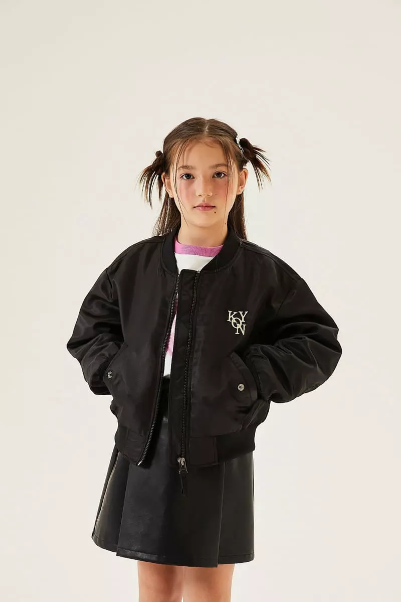 Kokoyarn - Korean Junior Fashion - #littlefashionista - Hally Black Jumper - 6