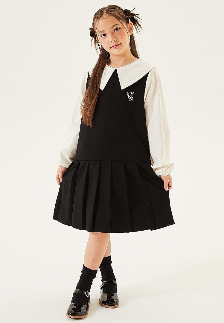 Kokoyarn - Korean Junior Fashion - #magicofchildhood - Dear Collar One-piece - 4