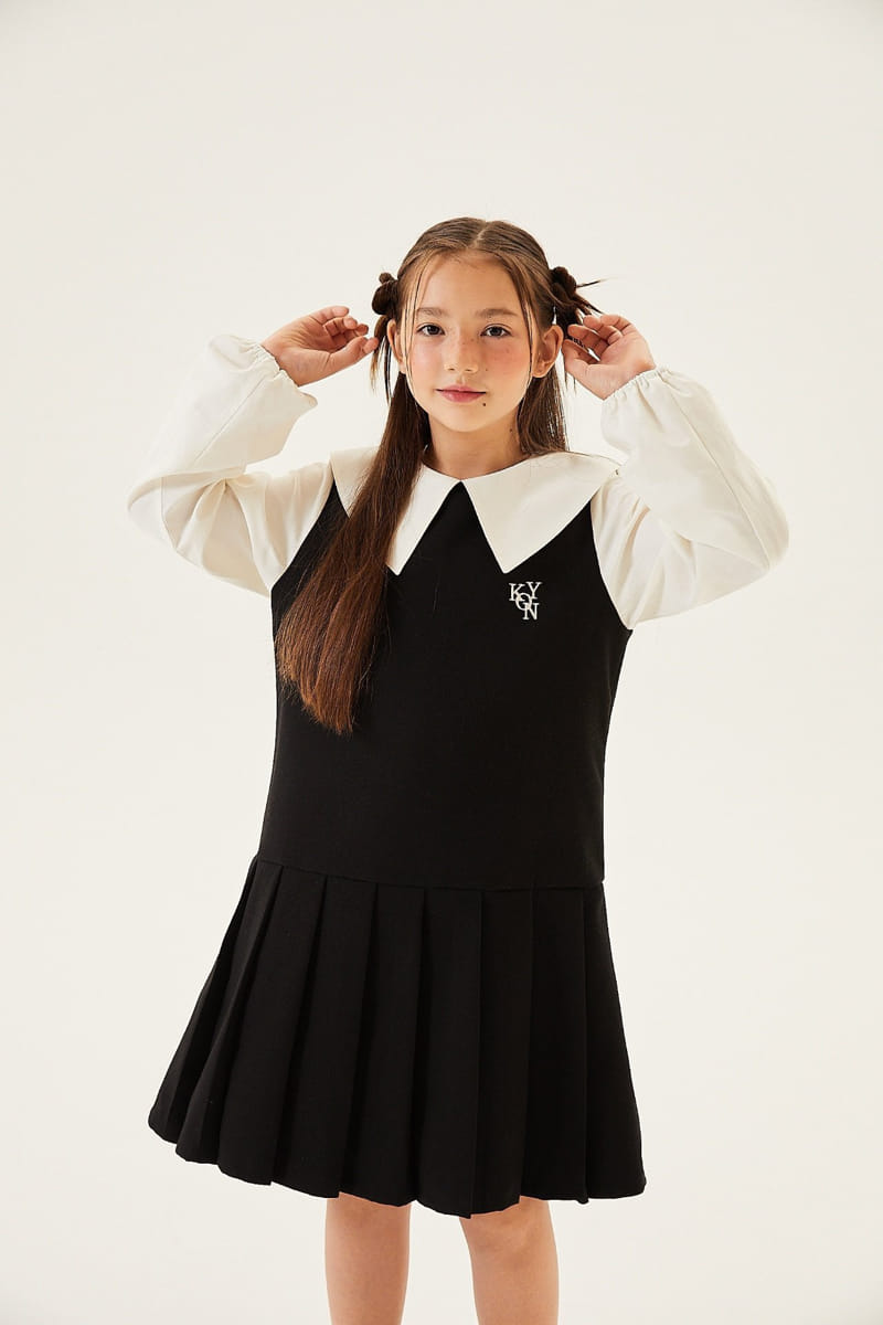 Kokoyarn - Korean Junior Fashion - #prettylittlegirls - Dear Collar One-piece - 5