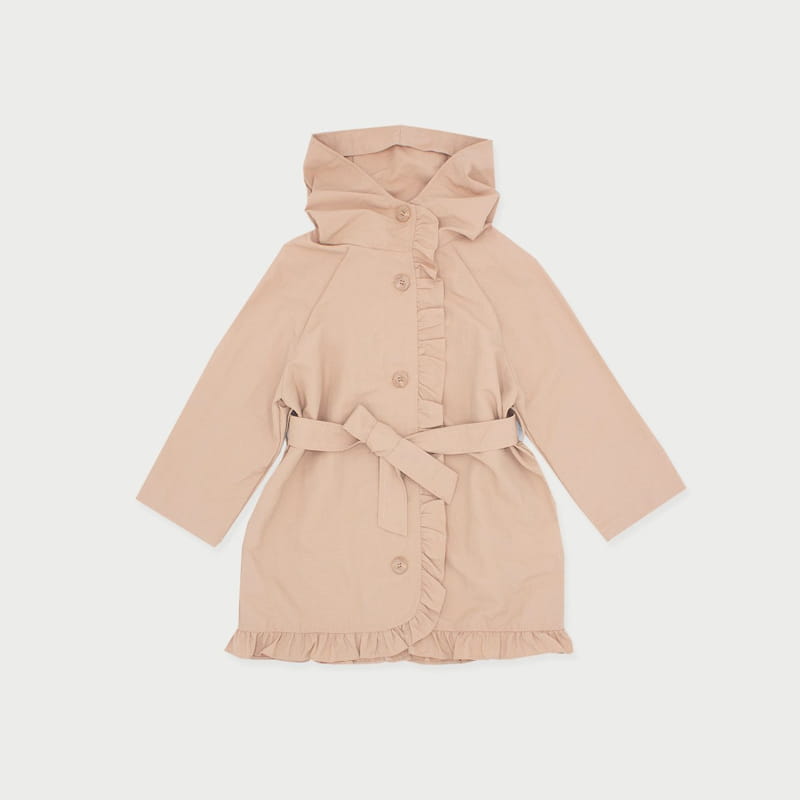 Le Bev - Korean Children Fashion - #discoveringself - Frill Windbreaker Coat