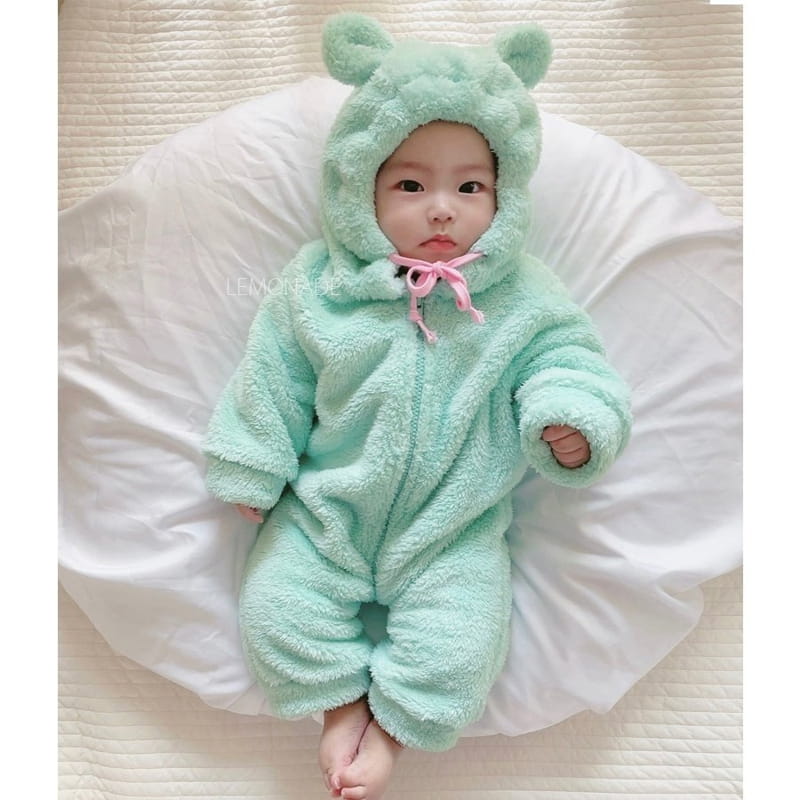 Lemonade - Korean Baby Fashion - #babyboutique - Mongry Bear Bodysuit - 9