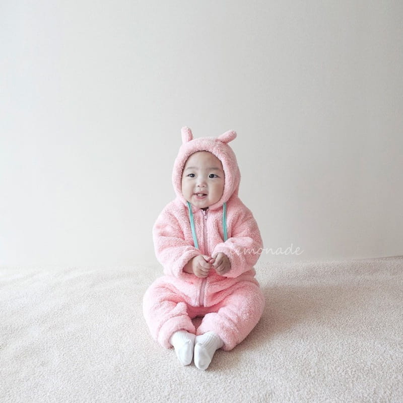 Lemonade - Korean Baby Fashion - #babyoninstagram - Mongry Bear Bodysuit - 2