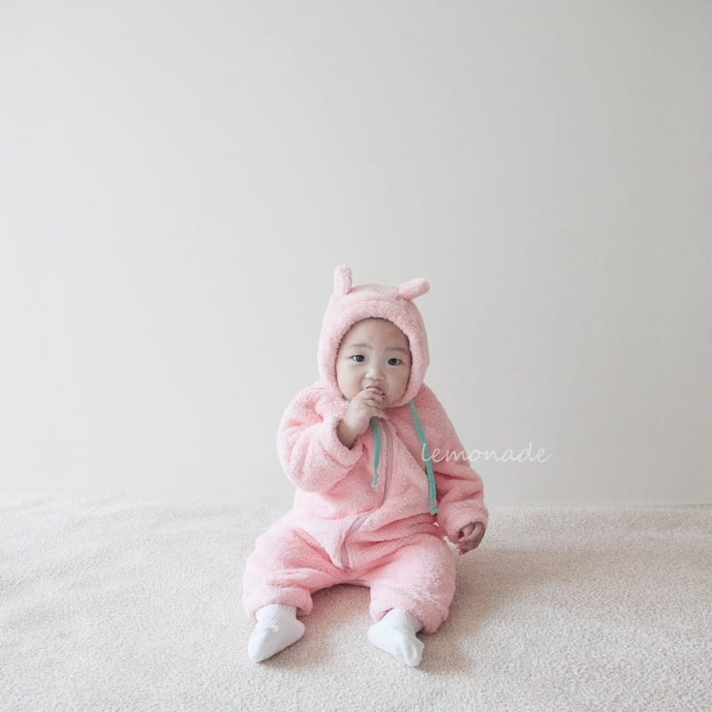 Lemonade - Korean Baby Fashion - #babyootd - Mongry Bear Bodysuit - 3