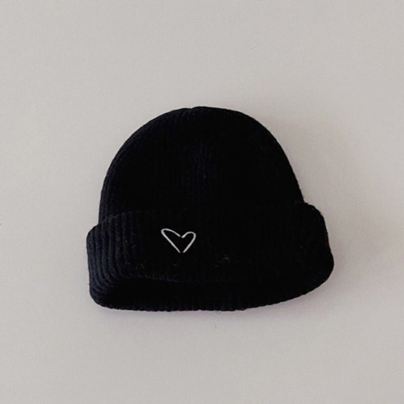 Little Rabbit - Korean Children Fashion - #childrensboutique - Heart Beanie - 6