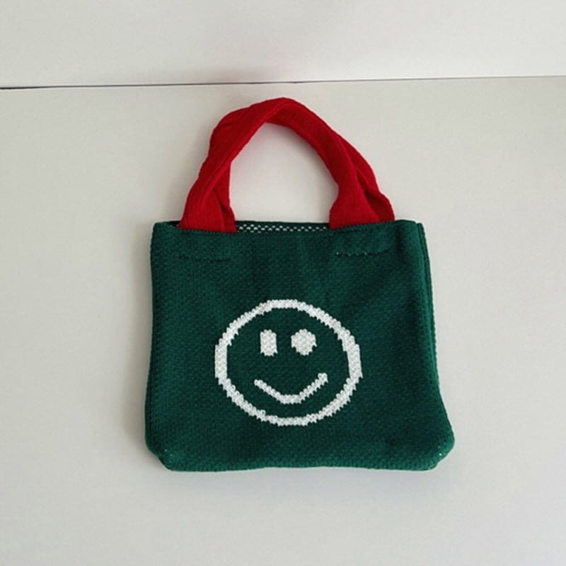 Little Rabbit - Korean Children Fashion - #discoveringself - Smile Knit Bag - 5