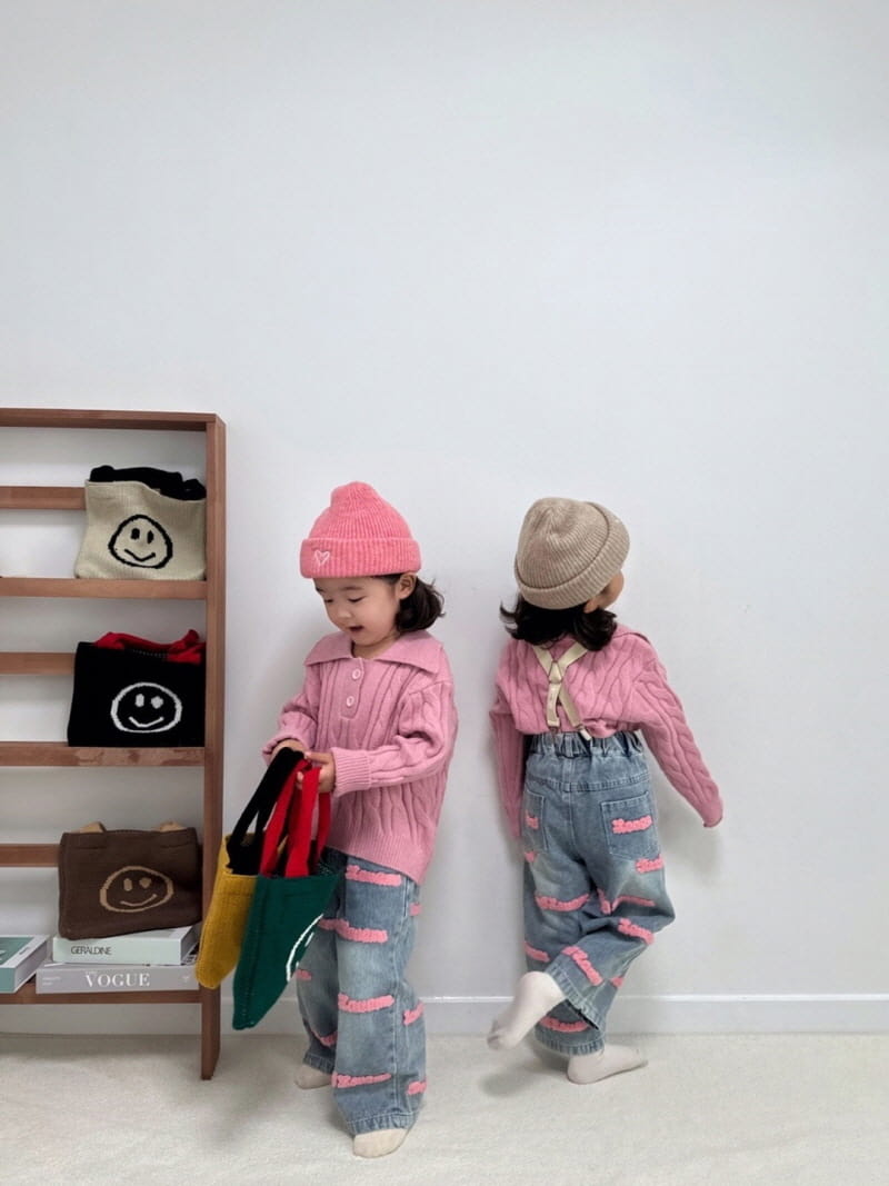 Little Rabbit - Korean Children Fashion - #fashionkids - Shu Knit Tee - 3