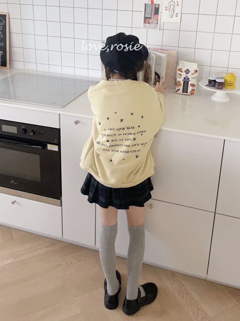 Love Rosie - Korean Children Fashion - #minifashionista - Lettering Loose Cardigan with Mom - 11