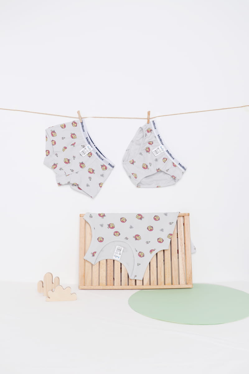 Mellis - Korean Children Fashion - #todddlerfashion - Mini Iron Underwear Square