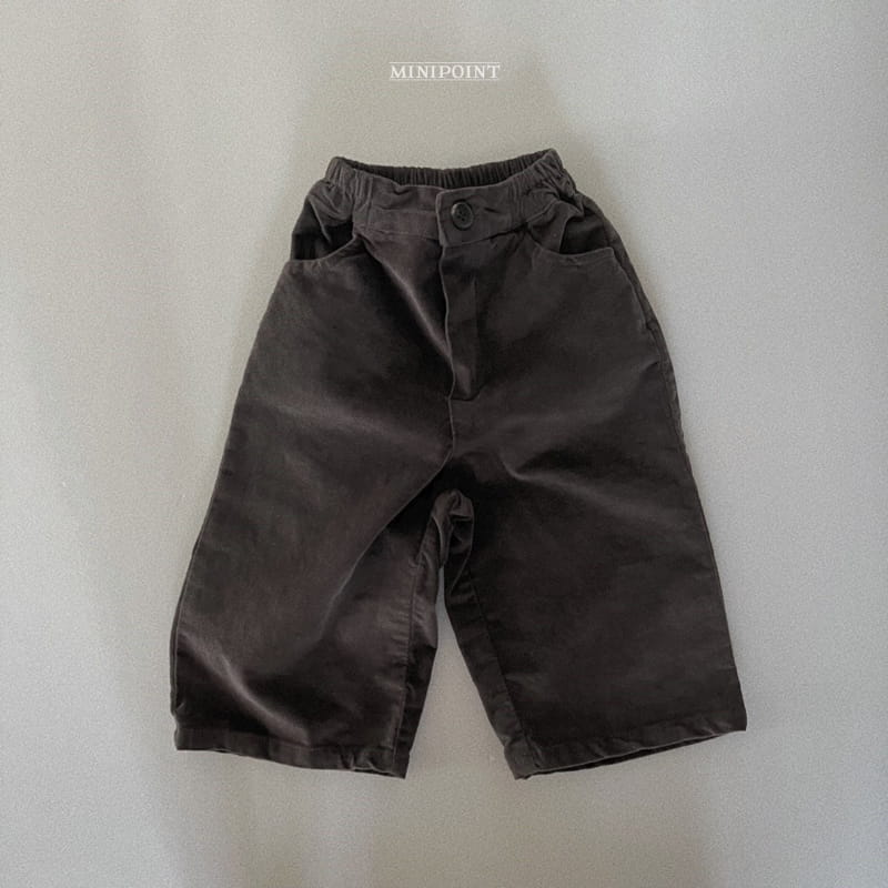 Minipoint - Korean Children Fashion - #littlefashionista - Straight Pants - 2