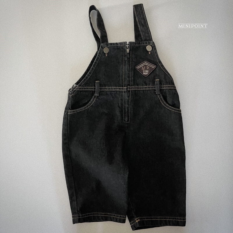 Minipoint - Korean Children Fashion - #littlefashionista - Wapen Overalls - 4