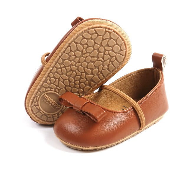 Miso - Korean Baby Fashion - #babyboutiqueclothing - Bebe Circle Ribbon Shoes - 2