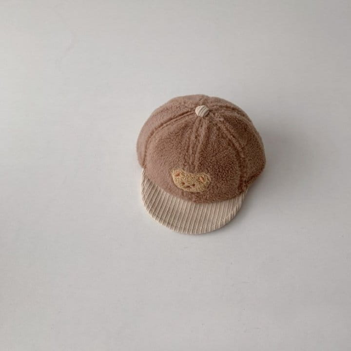 Miso - Korean Baby Fashion - #babyclothing - Minza Bear Bbogle Cap - 5