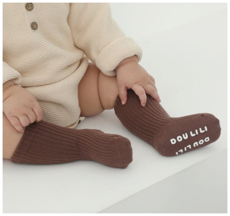 Miso - Korean Baby Fashion - #babyfashion - Loose Fit Rib Socks - 11