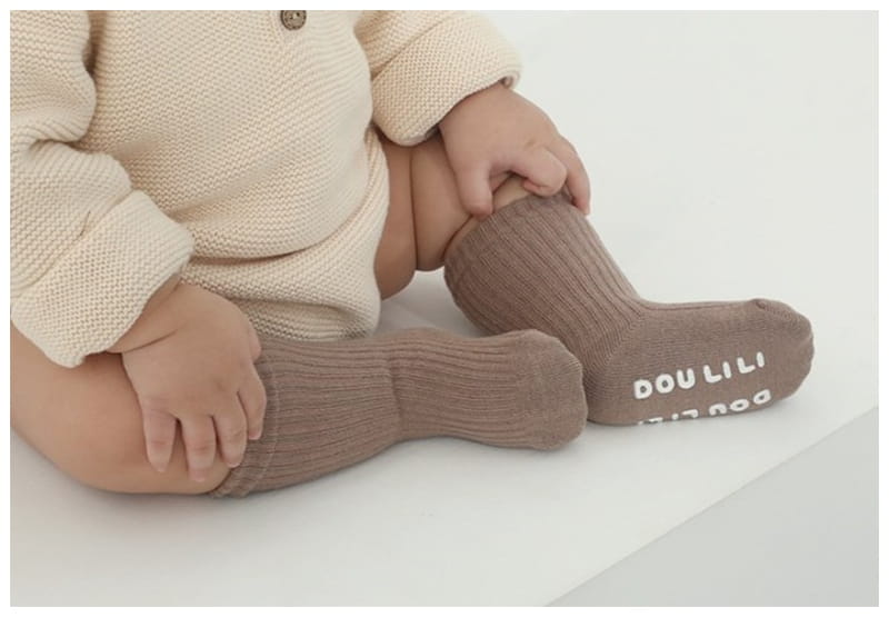 Miso - Korean Baby Fashion - #babyfever - Loose Fit Rib Socks - 12