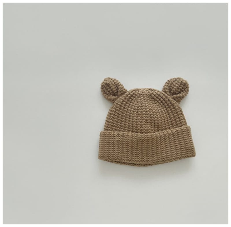 Miso - Korean Baby Fashion - #babyfever - Bear Knit Beanie 46~50cm - 5