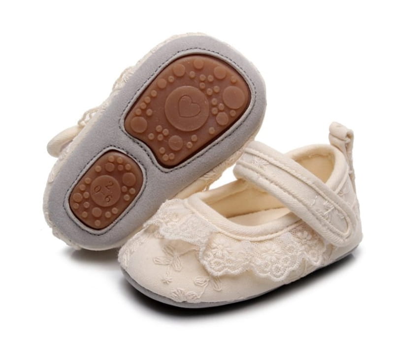 Miso - Korean Baby Fashion - #babyootd - Lace Baby Shoes - 2