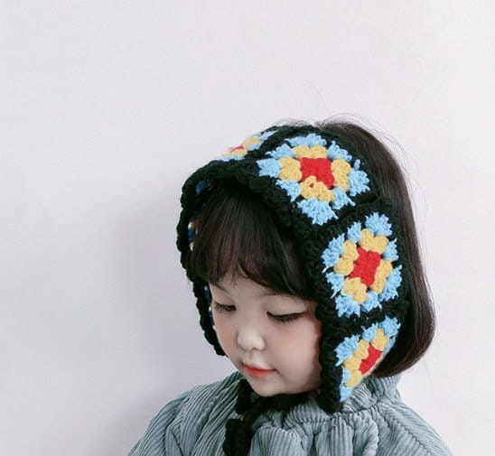 Miso - Korean Children Fashion - #Kfashion4kids - Flower Knir Earmuffs