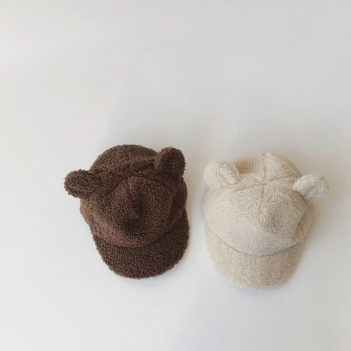 Miso - Korean Children Fashion - #childrensboutique - Bear Bbogle Cap - 6