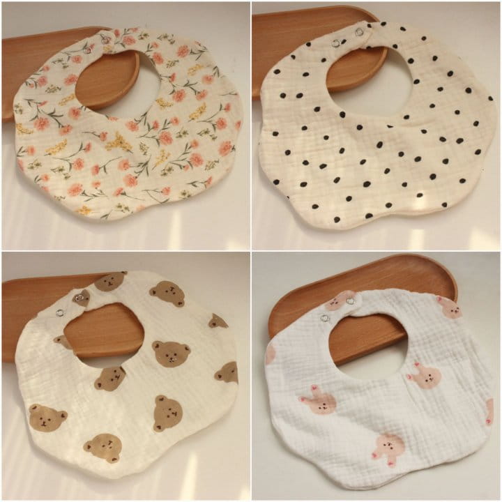 Miso - Korean Children Fashion - #designkidswear - Gauze Bib