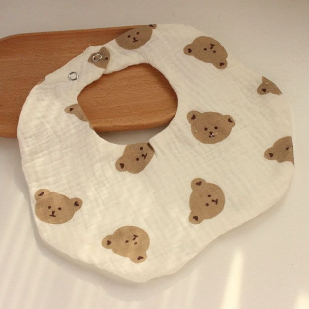 Miso - Korean Children Fashion - #discoveringself - Gauze Bib - 2