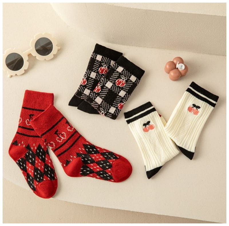 Miso - Korean Children Fashion - #kidsstore - Different Socks - 12