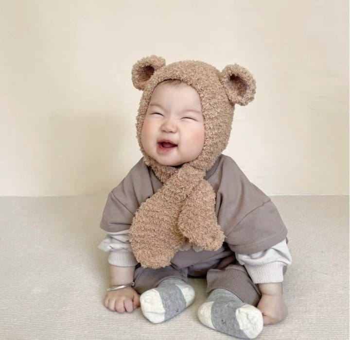 Miso - Korean Children Fashion - #kidsstore - Bear Ear Hat - 2