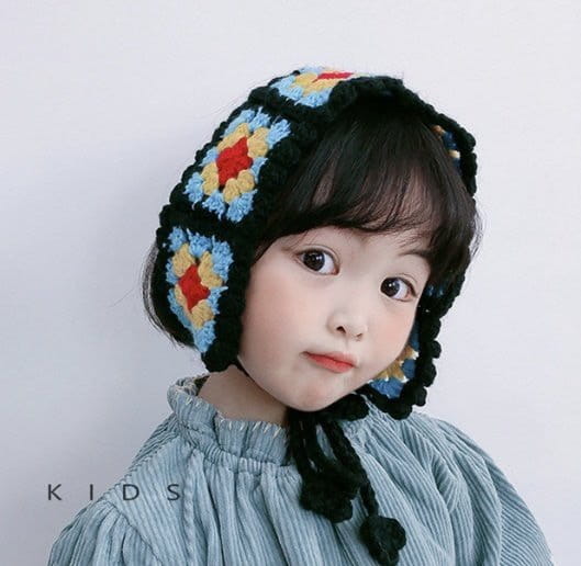 Miso - Korean Children Fashion - #littlefashionista - Flower Knir Earmuffs - 2