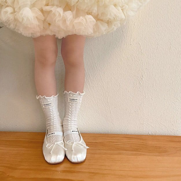 Miso - Korean Children Fashion - #magicofchildhood - Twist Shirring Socks - 11