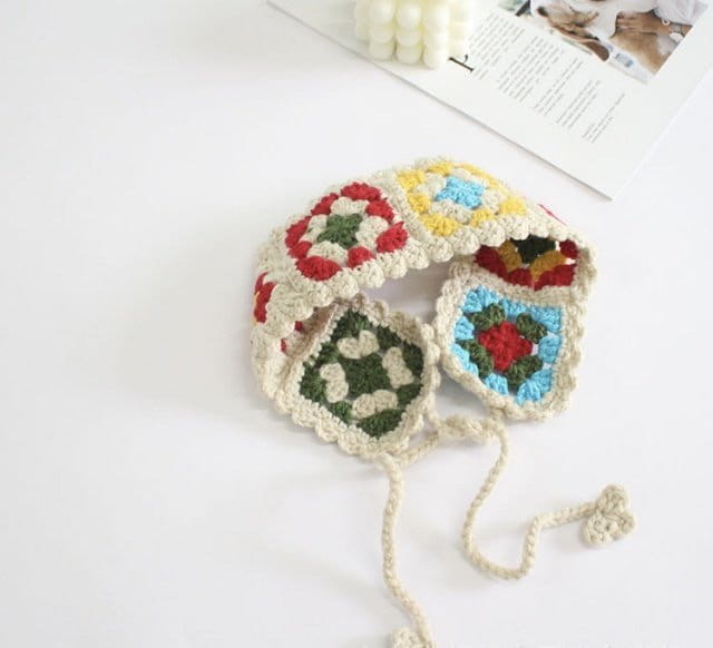 Miso - Korean Children Fashion - #magicofchildhood - Flower Knir Earmuffs - 3