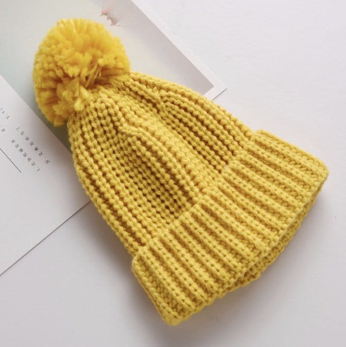 Miso - Korean Children Fashion - #toddlerclothing - Basic Bell Beanie - 6