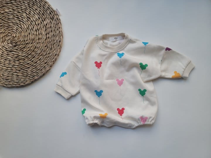 Moran - Korean Baby Fashion - #babyfever - Balloon M Bodysuit - 2