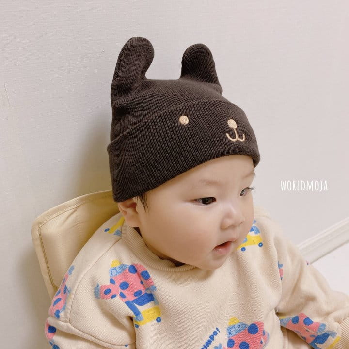 New World - Korean Baby Fashion - #babyboutique - Bear Beanie