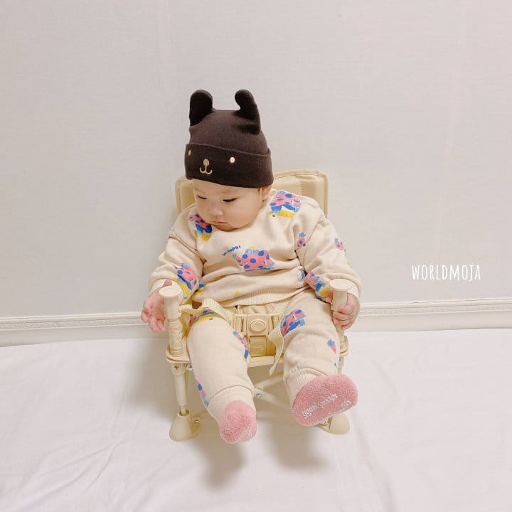 New World - Korean Baby Fashion - #babyboutiqueclothing - Bear Beanie - 2