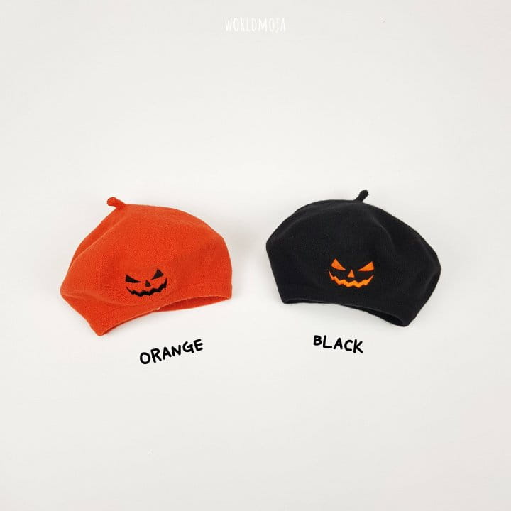 New World - Korean Children Fashion - #Kfashion4kids - Halloween Pumpkin Beret Hat Soft S : 6mo~4y - 5