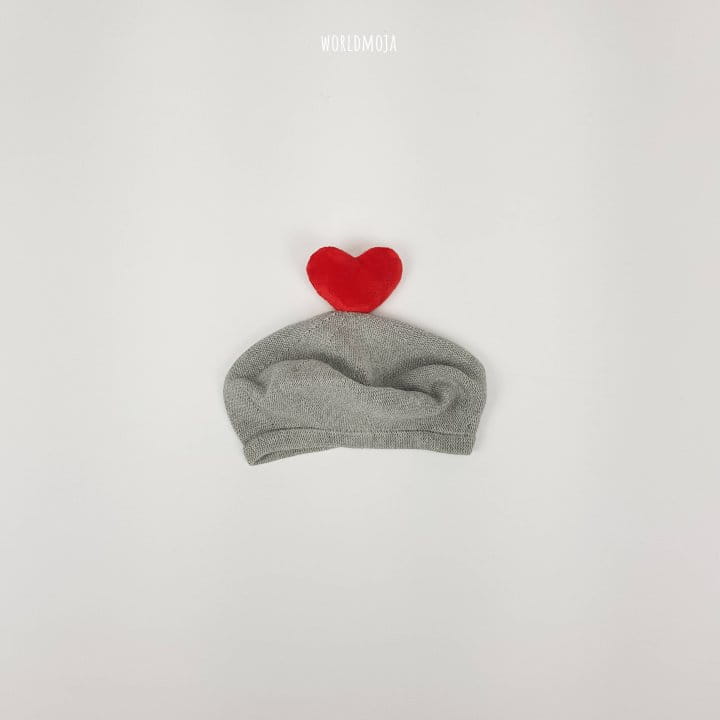 New World - Korean Children Fashion - #childofig - Heart Beret Hat - 5