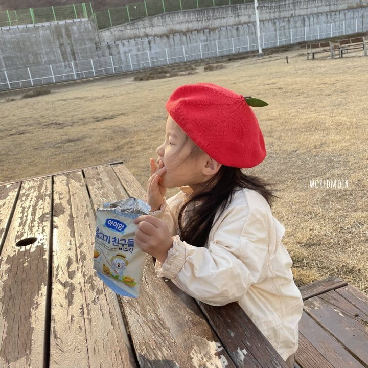 New World - Korean Children Fashion - #stylishchildhood - Fruit Beret Hat - 4