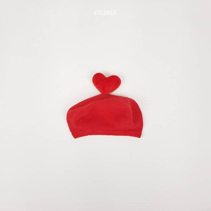 New World - Korean Children Fashion - #designkidswear - Heart Beret Hat - 7