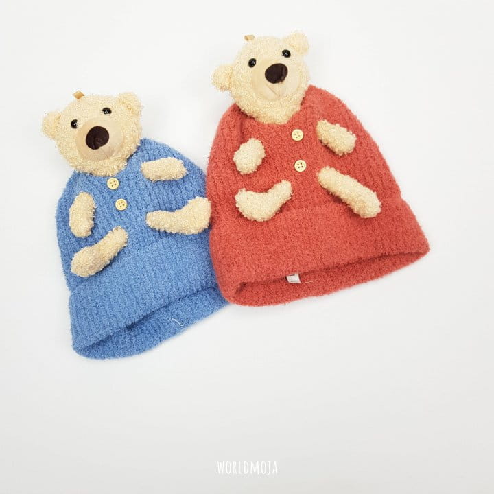 New World - Korean Children Fashion - #kidsstore - Bear Beanie - 3