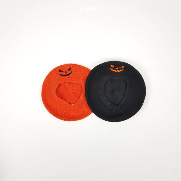 New World - Korean Children Fashion - #kidsstore - Halloween Pumpkin Beret Hat Soft S : 6mo~4y - 4