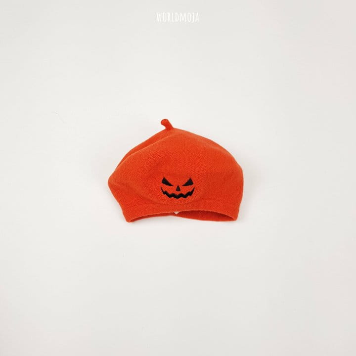 New World - Korean Children Fashion - #littlefashionista - Halloween Pumpkin Beret Hat Soft S : 6mo~4y - 6