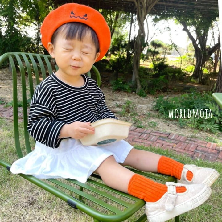 New World - Korean Children Fashion - #magicofchildhood - Halloween Pumpkin Beret Hat - 8