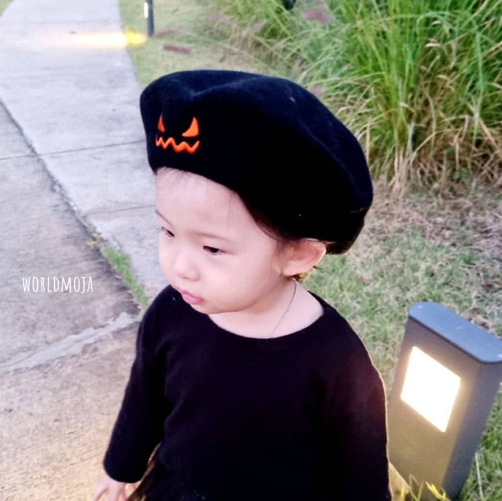 New World - Korean Children Fashion - #minifashionista - Halloween Pumpkin Beret Hat - 9