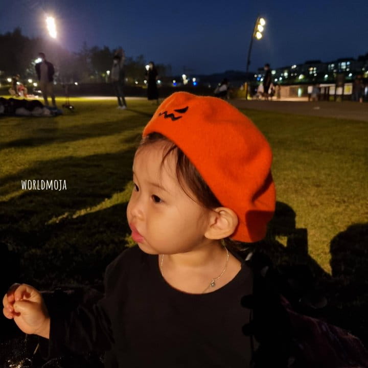 New World - Korean Children Fashion - #prettylittlegirls - Halloween Pumpkin Beret Hat - 10