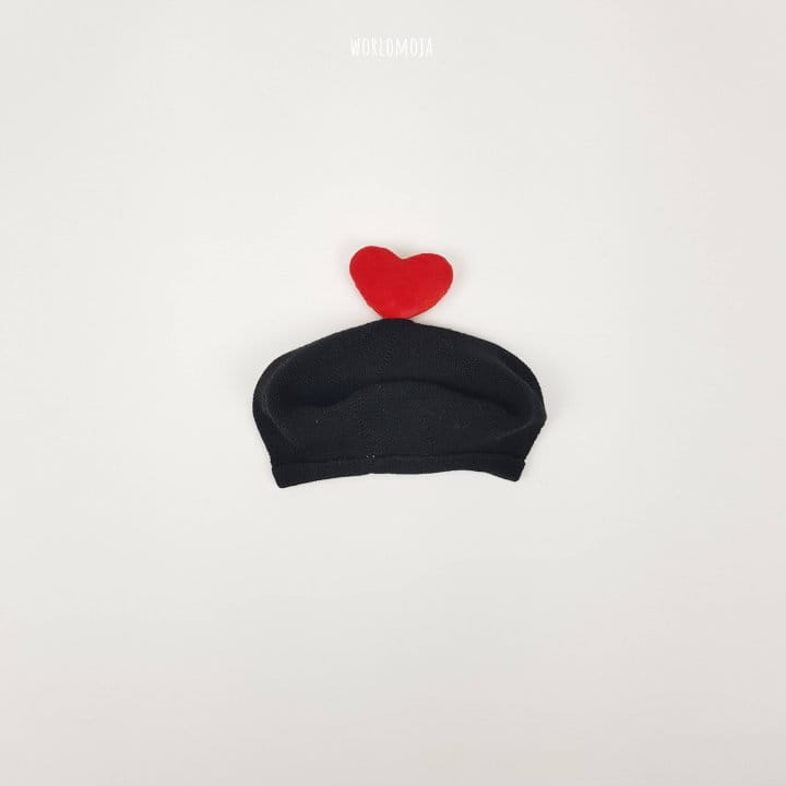 New World - Korean Children Fashion - #toddlerclothing - Heart Beret Hat - 4