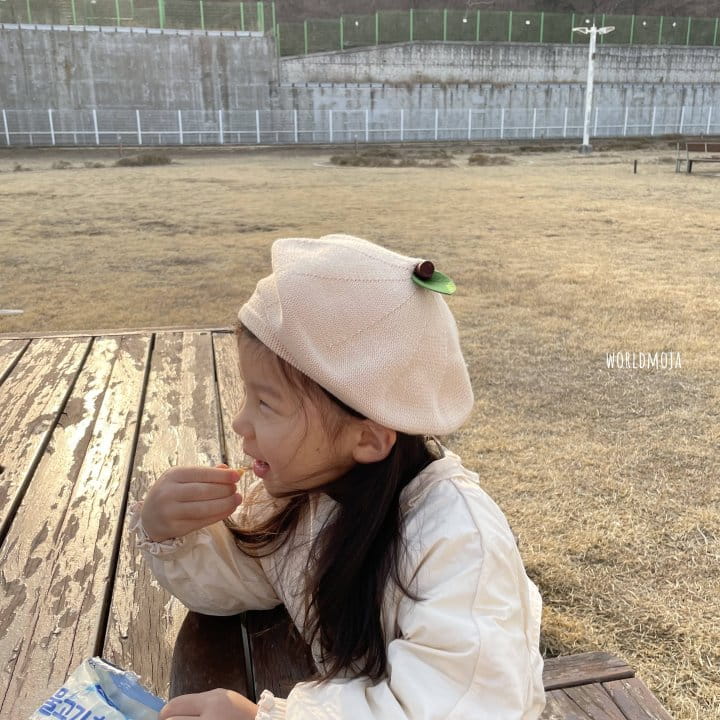 New World - Korean Children Fashion - #stylishchildhood - Fruit Beret Hat - 3