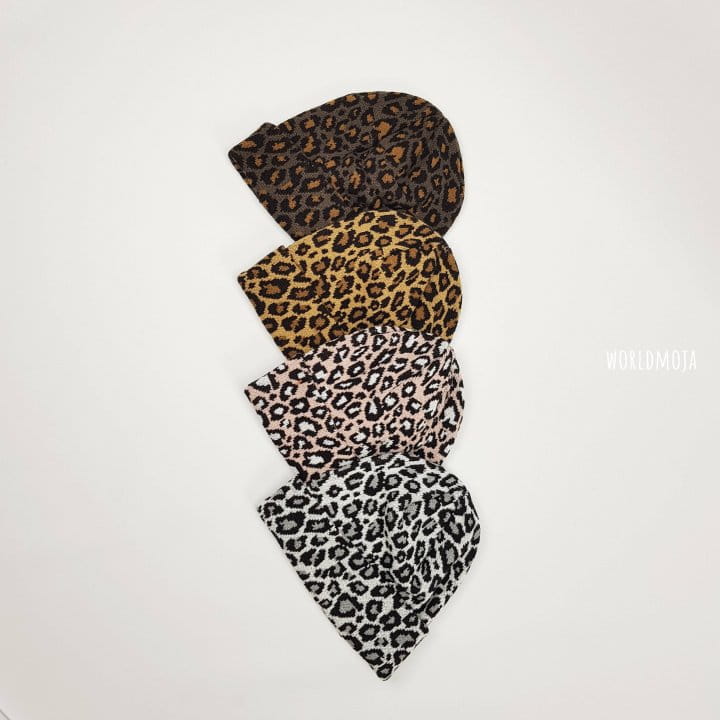 New World - Korean Women Fashion - #momslook - Leopard Beanie Mom