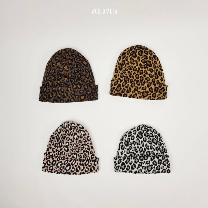 New World - Korean Women Fashion - #momslook - Leopard Beanie Mom - 3