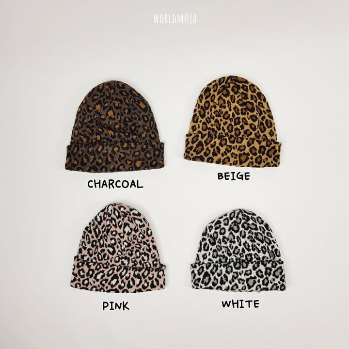 New World - Korean Women Fashion - #momslook - Leopard Beanie Mom - 4