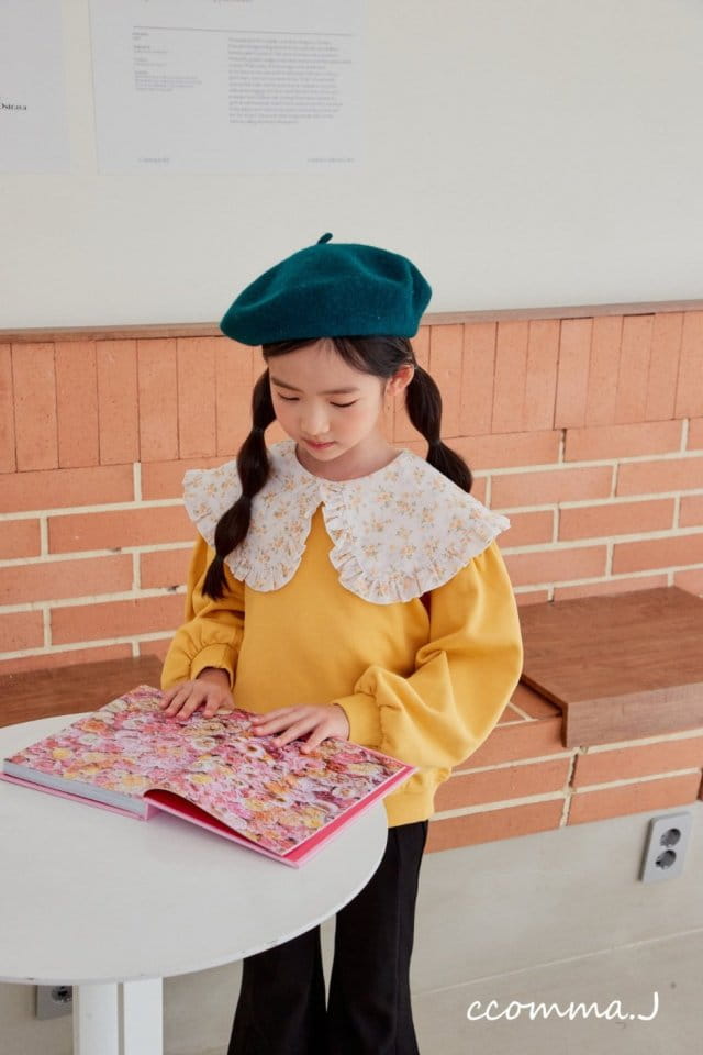 Oda - Korean Children Fashion - #childofig - Ellen Collar Sweatshirt - 7