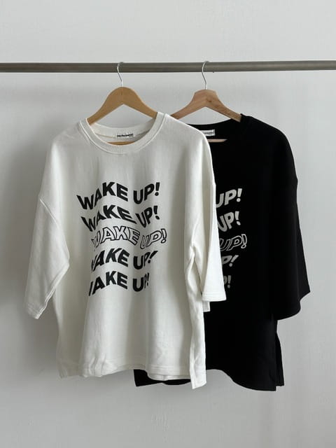 One The Woman - Korean Women Fashion - #momslook - Wake Over Tee - 8